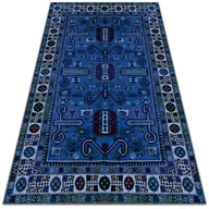 Dywany zewnętrzne - Nowoczesny dywan na balkon wzór Wschodni styl 120x180 cm - miniaturka - grafika 1