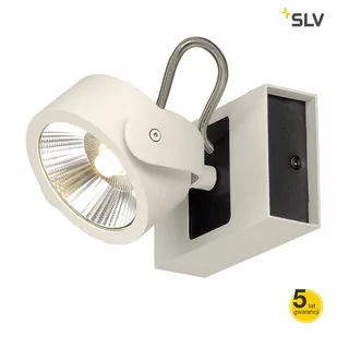 Spotline Reflektor KALU 1 LED BIAŁY/CZARNY 60° 1000128 - Oprawy, klosze i abażury - miniaturka - grafika 1