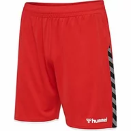 Odzież sportowa dziecięca - Hummel HmlAuthentic Kids Poly szorty chłopięce czerwony czerwony (True Red) 128 204925-3062 - miniaturka - grafika 1