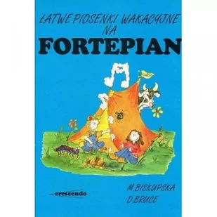 Łatwe Piosenki Wakacyjne na Fortepian Biskupska M. - Akcesoria do instrumentów klawiszowych - miniaturka - grafika 1
