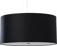 Lampy sufitowe - Lampa wisząca Lumes Czarny okrągły żyrandol z abażurem 50 cm - EX689-Otti - miniaturka - grafika 1