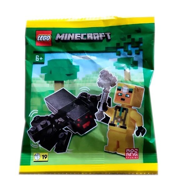 LEGO Minecraft Zestaw - Cave Explorer with Spider 662410 polybag klocki