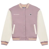 Bluzy damskie - Bluza New Balance LAKG0035ICW - różowa - miniaturka - grafika 1