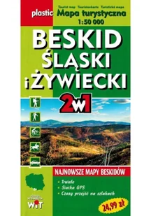Beskid Śląski i Żywiecki 1:50 000 - Atlasy i mapy Beskid Śląski i Żywiecki 1:50 000 - Atlasy i mapy - miniaturka - grafika 2