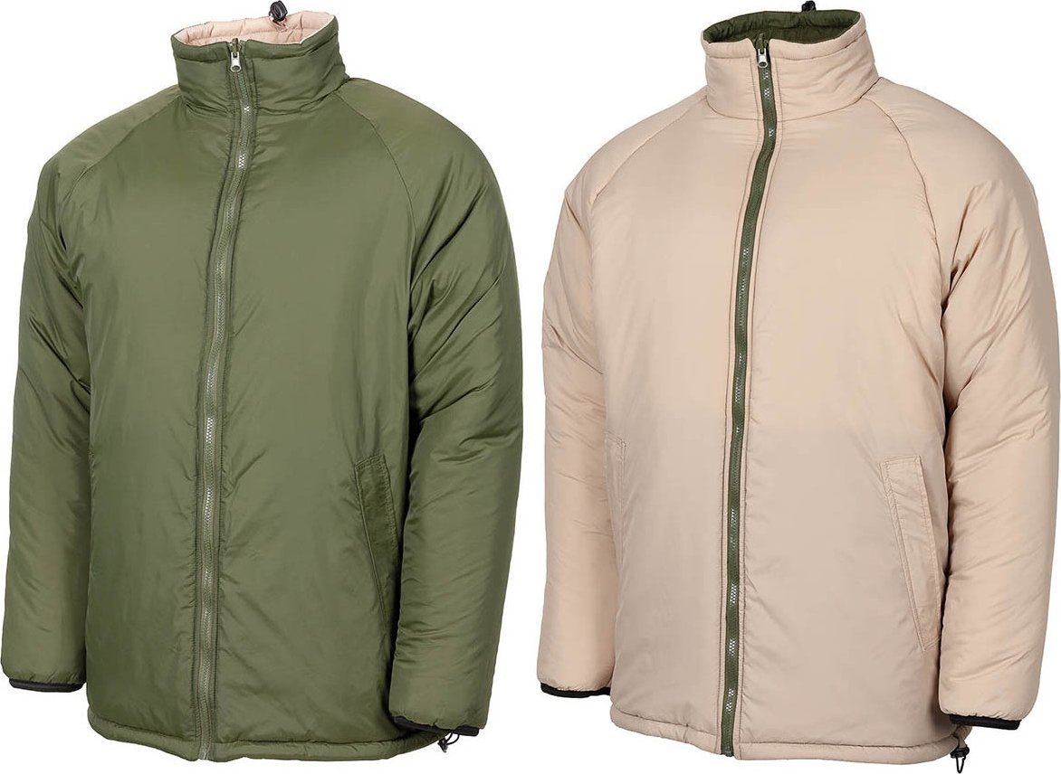 Kurtka męska MFH KURTKA TERMICZNA W STYLU BRYTYJSKIM DWUSTRONNA 4XL