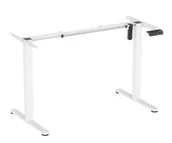 Biurka gamingowe - Silver Monkey Stelaż elektryczny EDF-180 white - szybka bezpieczna dostawa i możliwość zwrotu do 15 dni - miniaturka - grafika 1