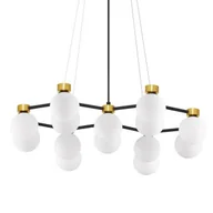 Lampy sufitowe - Wisząca lampa molekułowa CAMINOS LE44544 złoty czarny biały - miniaturka - grafika 1