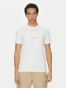 Gap T-Shirt 542246-01 Biały Regular Fit - Koszulki męskie - miniaturka - grafika 1