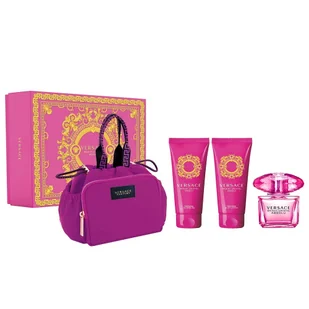 SET VERSACE Bright Crystal Absolu EDP Spray 90ml + BODY LOTION 100ml + SHOWER GEL 100ml + COSMETICS BAG - Zestawy kosmetyków damskich - miniaturka - grafika 1