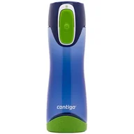 Shakery i bidony sportowe - Contigo Butelka Contigo Swish 500 ml cobalt blue - miniaturka - grafika 1