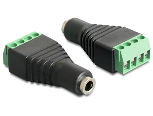 DeLOCK 65457 zmieniacz płci / kabli 3.5mm 4pin Czarny, Zielony - Adaptery i przejściówki - miniaturka - grafika 1
