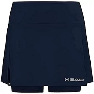 HEAD Head Damskie Skirts Club Basic Skirt W, niebieski, s - Spódnice - miniaturka - grafika 1