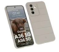 Etui i futerały do telefonów - Bizon Tur do Galaxy A36 5G / Galaxy A56 5G Jasnoszary - miniaturka - grafika 1
