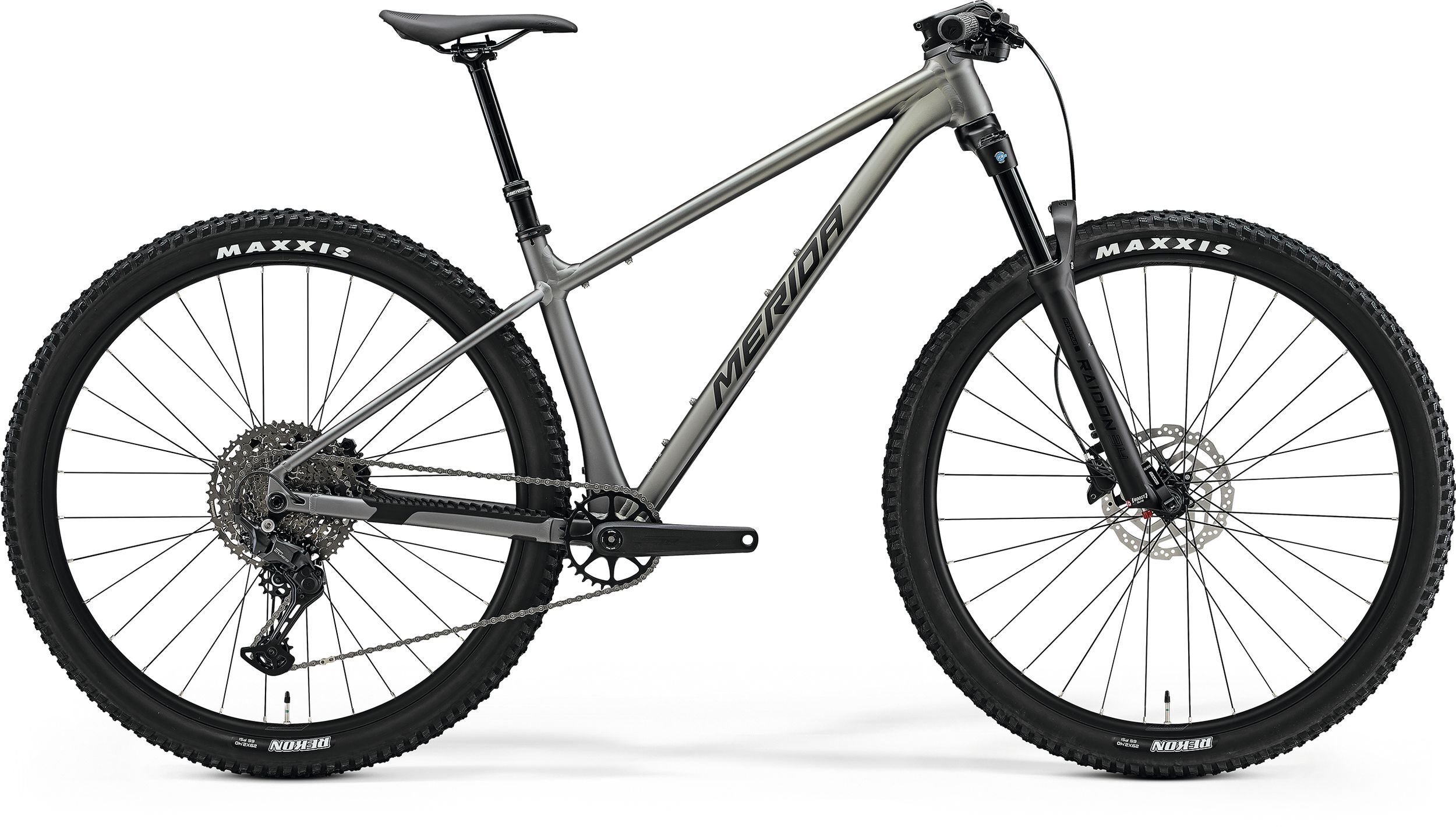 Merida Big.Nine TR 600 2025 alu hardtail trail-XC 120 mm Wybierz rozmiar ramy: L, Wybierz kolor: SILK GUNMETAL GREYBLACK