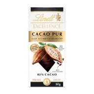 Czekolada - Czekolada Lindt Excellence 82% cacao pure 80g - miniaturka - grafika 1