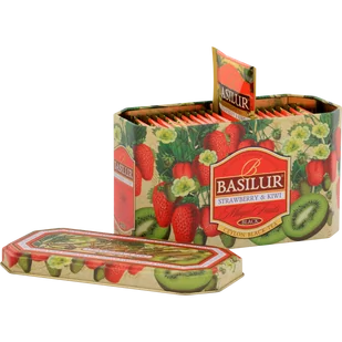 STRAWBERRY & KIWI saszetki puszka - 20 x 2 g - Herbata - miniaturka - grafika 1