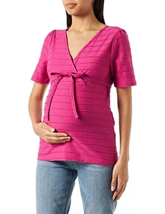 Noppies Damski Top Arua Nursing Short Sleeve T-Shirt, Fuksja Red - N047, 34 - Koszulki i topy damskie - miniaturka - grafika 1