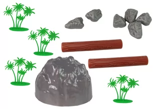 Zestaw Figurek Dzikie Zwierzęta 34 Elementy Safari Lew Gepard Tygrys - Figurki dla dzieci - miniaturka - grafika 4