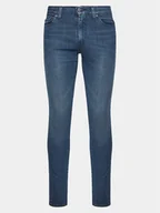 Spodnie męskie - Levi's® Jeansy 511™ 04511-5660 Niebieski Slim Fit - miniaturka - grafika 1
