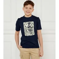 Koszulki dla chłopców - BOSS Kidswear T-shirt Regular Fit - miniaturka - grafika 1