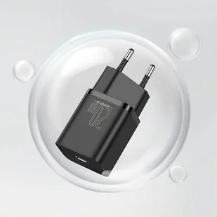 Baseus Super Si 1C szybka ładowarka USB Typ C 20 W Power Delivery niebieski (CCSUP-B03) - Ładowarki do telefonów - miniaturka - grafika 15