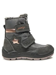 Primigi Śniegowce 6878555 M GORE-TEX Szary - Buty dla dziewczynek - miniaturka - grafika 1