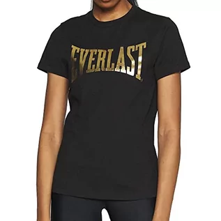 Koszulki i topy damskie - Koszulka damska Everlast Lawrence 2 W Top, czarna, rozmiar S - grafika 1