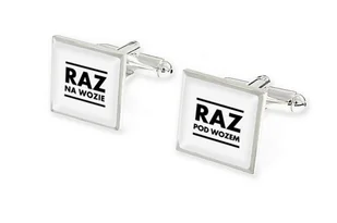 Dla Mechanika Raz Na Wozie Raz Pod Wozem - Spinki do mankietów i krawatów - miniaturka - grafika 1