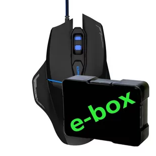 E-Blue Mazer V2 czarna (MMEBE26UGB00) - Myszki - miniaturka - grafika 1