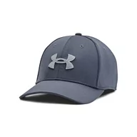 Czapki damskie - Under Armour, Czapka z daszkiem męska UA Blitzing, 1376700-044, Szara, Rozmiar L/XL - miniaturka - grafika 1
