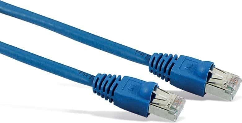 Kabel sieciowy patch S/CONN maximum connectivity, kat. 6, S/FTP, PIMF, bezhalogenowy, niebieski, 7,5 m (75717-HB)