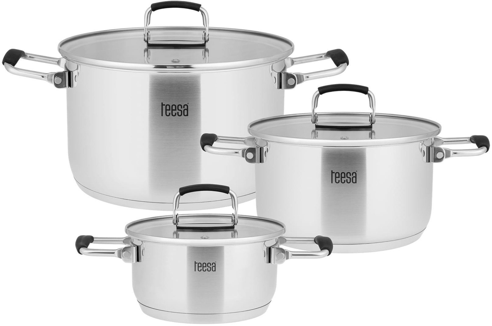 Zestaw garnków 6 elementów TEESA COOK PRIME