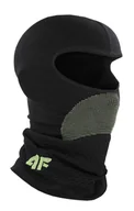 Czapki damskie - Kominiarka zimowa 4F Balaclava czarna r S/M - miniaturka - grafika 1