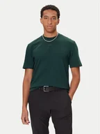 Koszulki męskie - HUGO T-Shirt Dapolino 50488330 Zielony Relaxed Fit - miniaturka - grafika 1