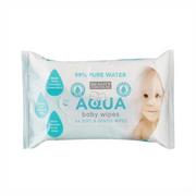 Chusteczki nawilżane - Beauty Formulas Aqua Baby Wipes nawilżające chusteczki dla dzieci 56szt. - miniaturka - grafika 1