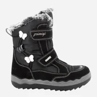 Buty dla dziewczynek - Kozaki dziecięce dla dziewczynki Gore-Tex Primigi 6880333 33 Czarne (8050165576232) - miniaturka - grafika 1