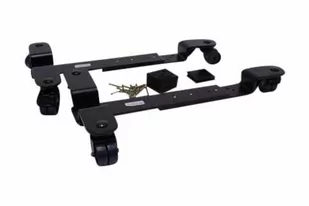 BKB Piano Trollies black console piano 72mm standard width with brake - Akcesoria do instrumentów klawiszowych - miniaturka - grafika 1