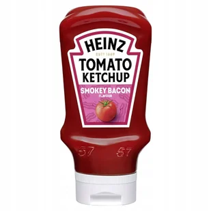 Heinz Tomato Ketchup Smokey Bacon Ketchup pomidorowy smakowy 460g / 400ml - Ketchup - miniaturka - grafika 1