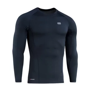 M-Tac - Koszulka termiczna Level I Polartec - Dark Navy Blue - 70032015 - Koszulki sportowe męskie - miniaturka - grafika 3