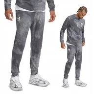 Dresy męskie - Spodnie Dresowe Męskie Under Armour Jogger Printed 1390143 R. S - miniaturka - grafika 1