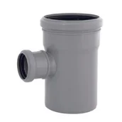 Rury - Trójnik 110 x 50 x 87 szary - miniaturka - grafika 1