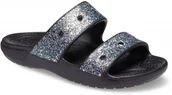 Buty dla dziewczynek - Dziecięce Klapki Crocs Classic Glitter Kids 37-38 - miniaturka - grafika 1