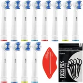 Końcówki do szczoteczek elektrycznych - 12x końcówki do szczoteczki elektrycznej Oral-B Floss Action - miniaturka - grafika 1