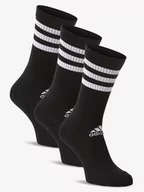 Skarpetki damskie - adidas Performance - Skarpety z drobnej dzianiny pakowane po 3 szt., czarny - miniaturka - grafika 1