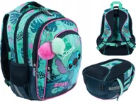 Plecaki szkolne i tornistry - Stitch & Lilo Plecak Szkolny 4-komorowy BPL58 Stay Cool St.majewski - miniaturka - grafika 1