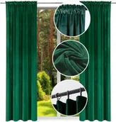 Zasłony - Zasłona Welur 140x240 Na Taśmie Zasłony Welurowe - miniaturka - grafika 1