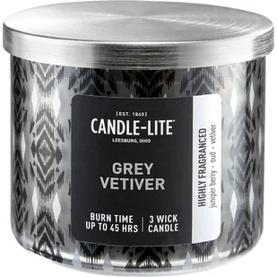 Świeca zapachowa - Grey Vetiver (396g) - Świece - miniaturka - grafika 1