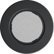 Akcesoria kominkowe - KNAP Kratka kominkowa OKRĄGŁA 100 GRAFIT wys. 100 x szer. 100 x gł. 45 mm KNAP - miniaturka - grafika 1