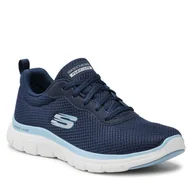 Sneakersy damskie - SKECHERS Sneakersy Brilliant View 149303/NVBL Navy/Blue - miniaturka - grafika 1
