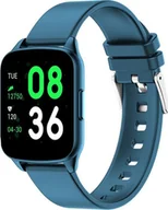 Smartwatch - Gino Rossi SW009 Niebieski - miniaturka - grafika 1